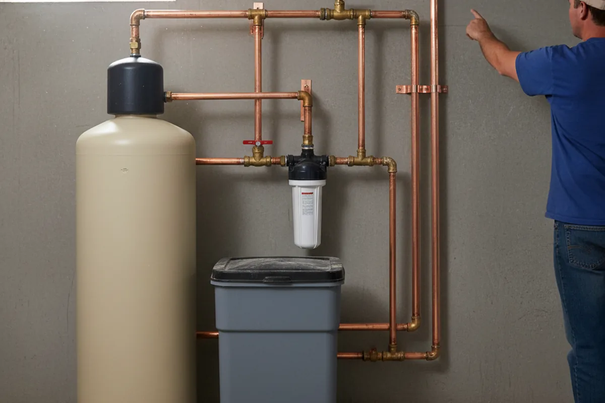 Whole-house water treatment system installed in Charlestown